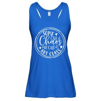 Some Call It Chaos We Call It Art Class Art Teacher Gift Ladies Essential Flowy Tank