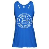 Some Call It Chaos We Call It Art Class Art Teacher Gift Ladies Essential Flowy Tank