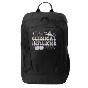 Spooky Clinical Instructor Halloween Cute Gift City Backpack