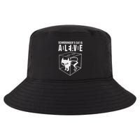 SchrodingerS Cat Is Alive Dead Paradox Science Geek Cool Comfort Performance Bucket Hat