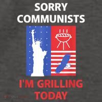 Sorry Communists IM Grilling Today Vector Backpack