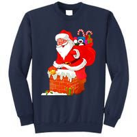 Santa Claus Into The Chimney Sweatshirt