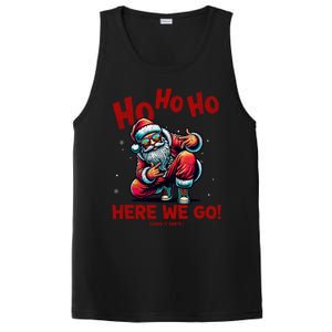 Santa Claus Is Dancing On Xmas Christmas Funny Gift PosiCharge Competitor Tank