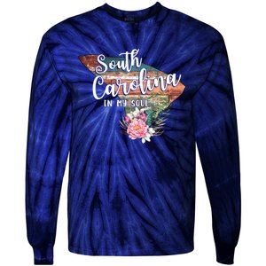 South Carolina In My Soul Tie-Dye Long Sleeve Shirt