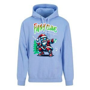 Santa Claus Is Dancing On Xmas Christmas Funny Gift Unisex Surf Hoodie