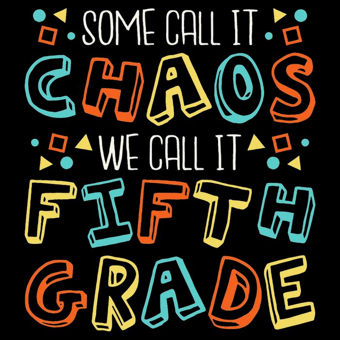 Some Call It Chaos We Call It Fifth Grade 5th Grade Teacher Youth Performance Sprint T-Shirt
