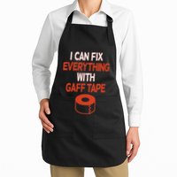 Stage Crew I Can Fix Everything With Gaff Tape Theatre Full-Length Apron With Pockets