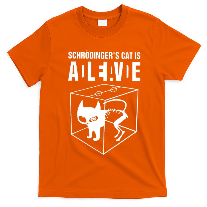 SchrodingerS Cat Is Alive Dead T-Shirt