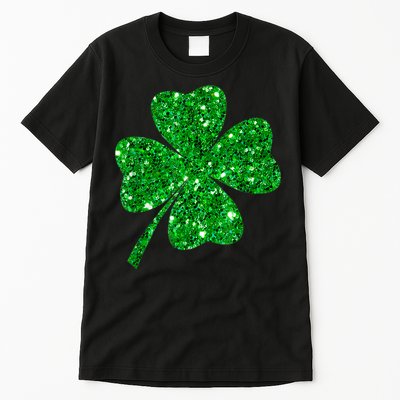 Sparkle Clover Irish Shirt For St Patricks & Pattys Day Tall T-Shirt