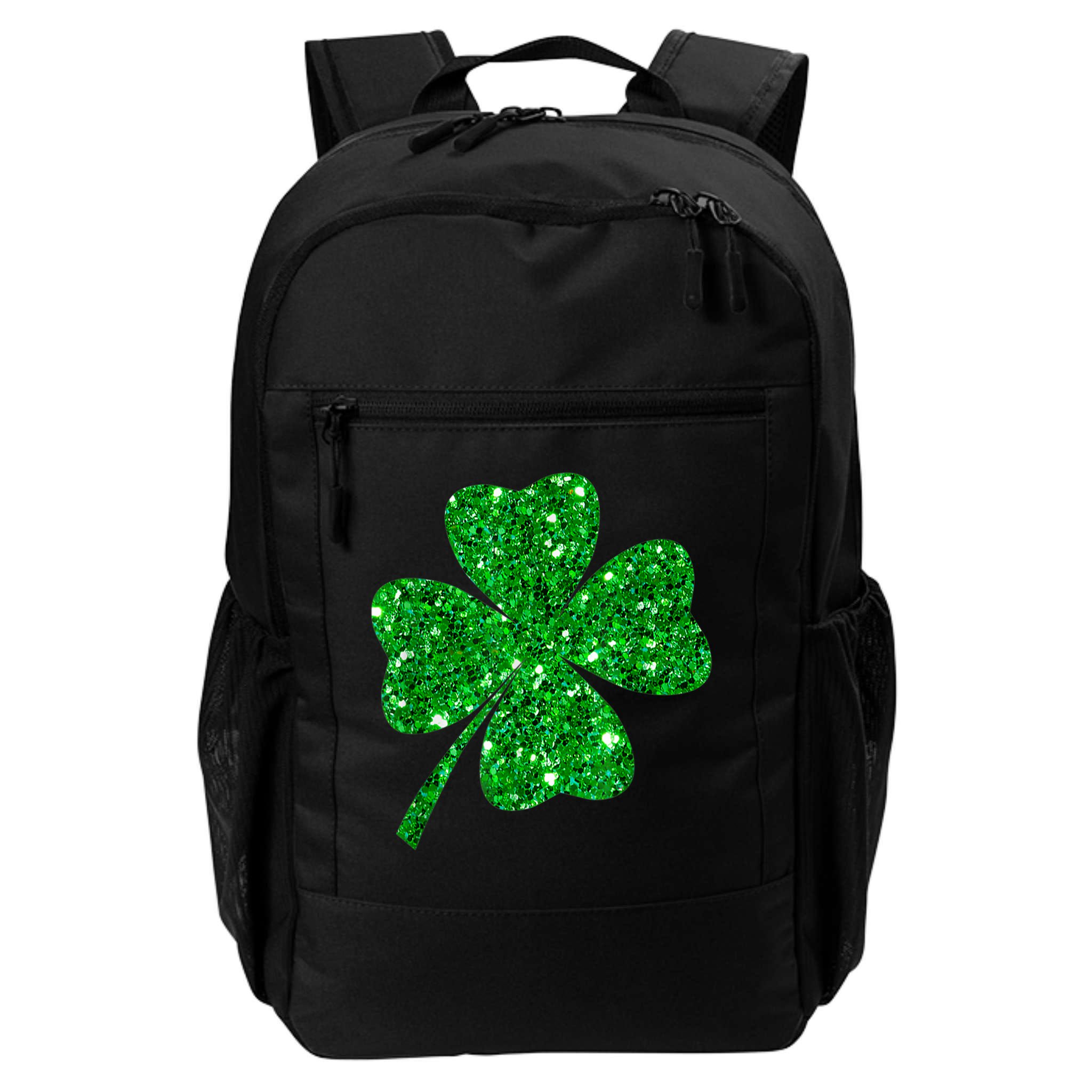 Sparkle Clover Irish Shirt For St Patricks & Pattys Day Backpack