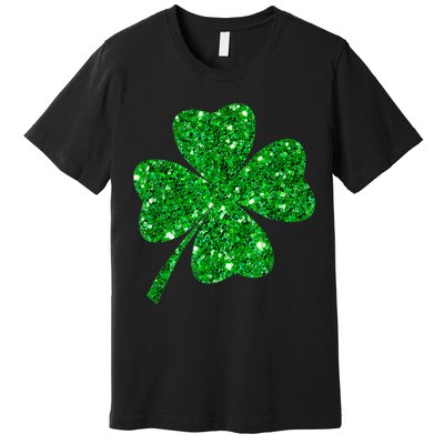 Sparkle Clover Irish Shirt For St Patricks & Pattys Day Premium T-Shirt