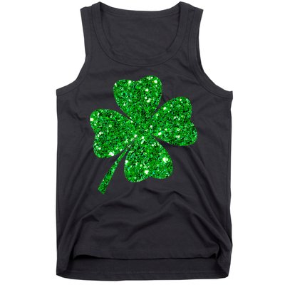 Sparkle Clover Irish Shirt For St Patricks & Pattys Day Tank Top