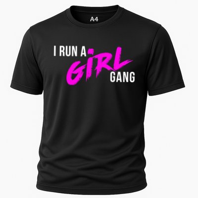 Super Cute I Run A Gang Mom Hustle Design Cool Gift Performance Shirt