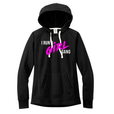 Super Cute I Run A Gang Mom Hustle Design Cool Gift Women's Fleece Hoodie