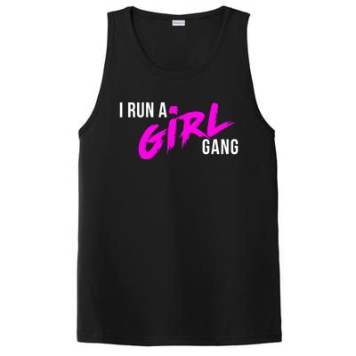 Super Cute I Run A Gang Mom Hustle Design Cool Gift PosiCharge Competitor Tank