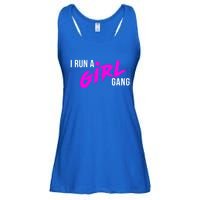 Super Cute I Run A Gang Mom Hustle Design Cool Gift Ladies Essential Flowy Tank