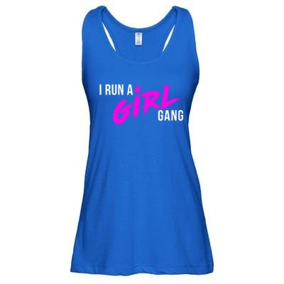 Super Cute I Run A Gang Mom Hustle Design Cool Gift Ladies Essential Flowy Tank