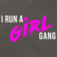 Super Cute I Run A Gang Mom Hustle Design Cool Gift Cotton Canvas Backpack