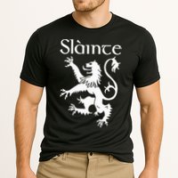 Slainte Cheers In Scots Gaelic Scottish Lion Rampant Performance Shirt