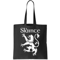 Slainte Cheers In Scots Gaelic Scottish Lion Rampant Bag