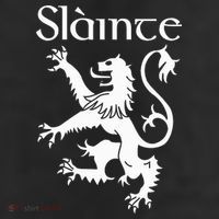 Slainte Cheers In Scots Gaelic Scottish Lion Rampant 25L Jumbo Tote