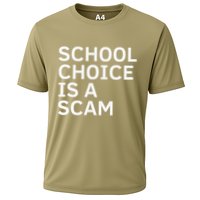 School Choice Is A Scam Cooling Performance Crew T-Shirt
