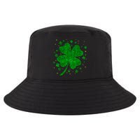 Sparkle Clover Irish For St Patricks & Pattys Day Cool Comfort Performance Bucket Hat