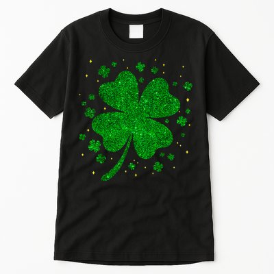 Sparkle Clover Irish For St Patricks & Pattys Day Tall T-Shirt