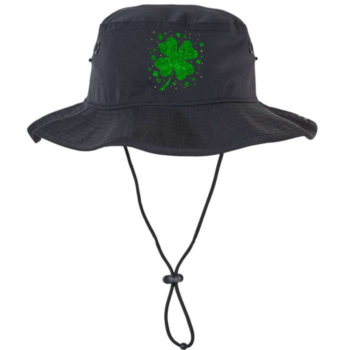 Sparkle Clover Irish For St Patricks & Pattys Day Bucket Hat