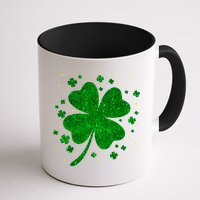 Sparkle Clover Irish For St Patricks & Pattys Day Mug