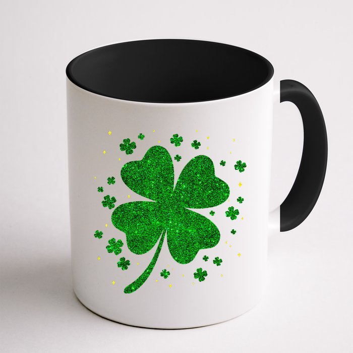 Sparkle Clover Irish For St Patricks & Pattys Day Mug