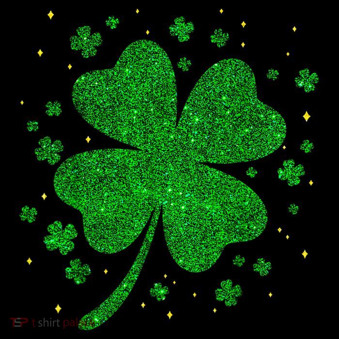 Sparkle Clover Irish For St Patricks & Pattys Day Tank Top