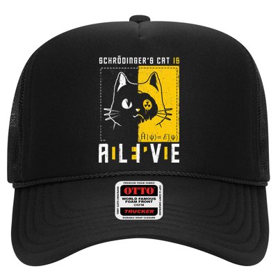 SchrodingerS Cat Is Dead And Alive Quantum Physics Trucker Hat