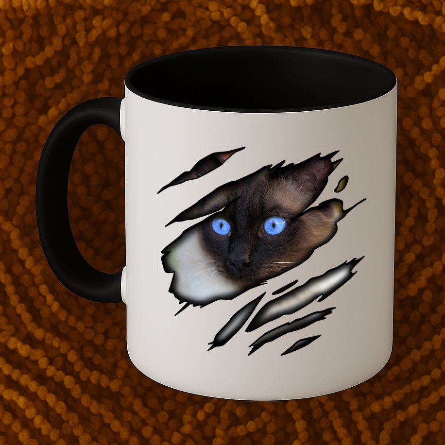 Siamese Cat In Me Design Cadesign Purebred Cat Gift Mug