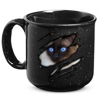 Siamese Cat In Me Design Cadesign Purebred Cat Gift 15oz Campfire Ceramic Mug