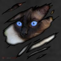 Siamese Cat In Me Design Cadesign Purebred Cat Gift 25L Jumbo Tote