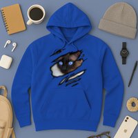 Siamese Cat In Me Design Cadesign Purebred Cat Gift Hoodie