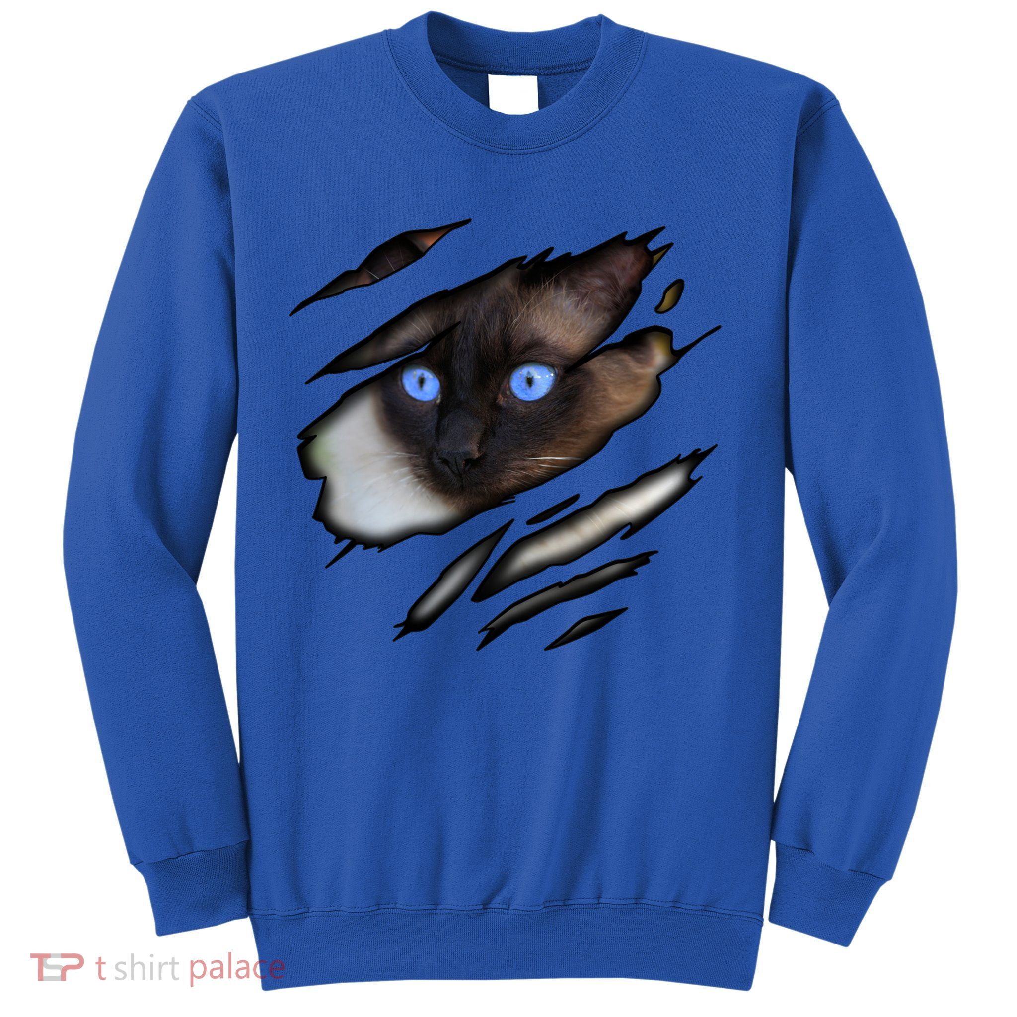 Siamese Cat In Me Design Cadesign Purebred Cat Gift Sweatshirt