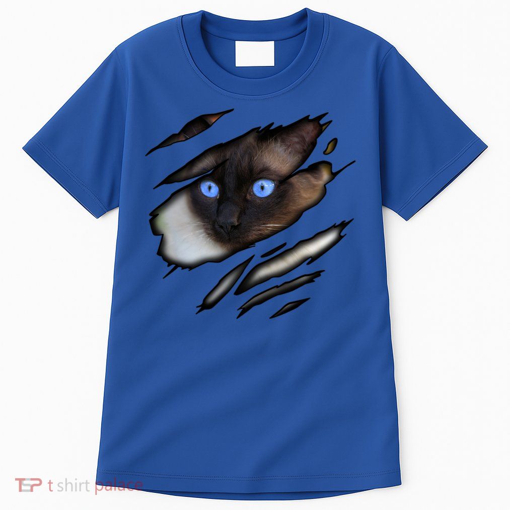 Siamese Cat In Me Design Cadesign Purebred Cat Gift Tall T-Shirt