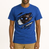 Siamese Cat In Me Design Cadesign Purebred Cat Gift Tall T-Shirt