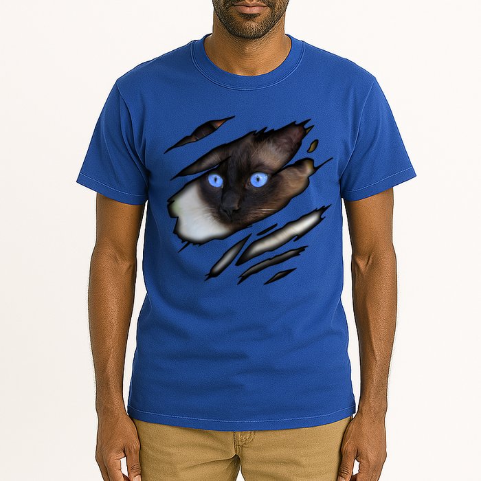 Siamese Cat In Me Design Cadesign Purebred Cat Gift Tall T-Shirt