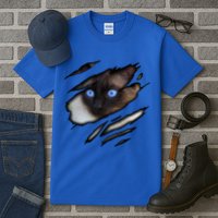 Siamese Cat In Me Design Cadesign Purebred Cat Gift Tall T-Shirt