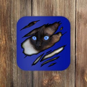 Siamese Cat In Me Design Cadesign Purebred Cat Gift Coaster