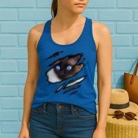 Siamese Cat In Me Design Cadesign Purebred Cat Gift Womens Tank Top