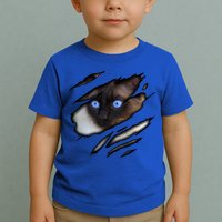 Siamese Cat In Me Design Cadesign Purebred Cat Gift Toddler T-Shirt