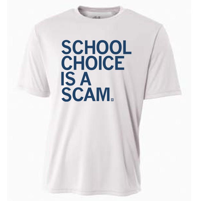 School Choice Is A Scam Cooling Performance Crew T-Shirt