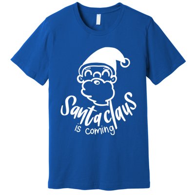 Santa Claus Is Coming Christmas Pajamas Gift Premium T-Shirt