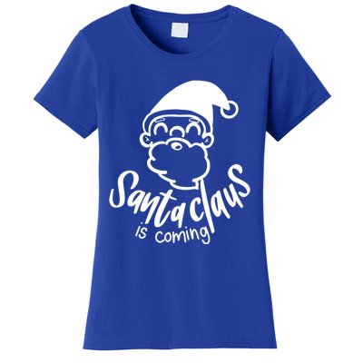 Santa Claus Is Coming Christmas Pajamas Gift Women's T-Shirt