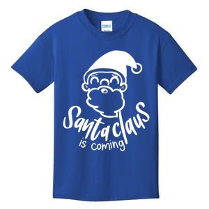 Santa Claus Is Coming Christmas Pajamas Gift Kids T-Shirt