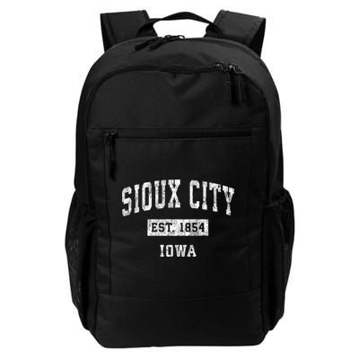 Sioux City Iowa Ia Vintage Established Sports Design Backpack